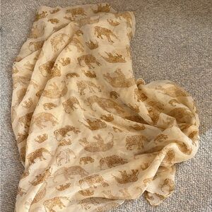 Animal Print Scarf